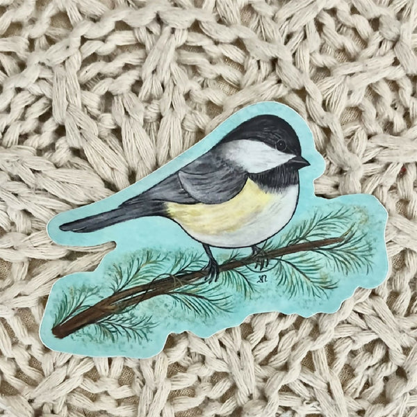 Black-Capped Chickadee Sticker