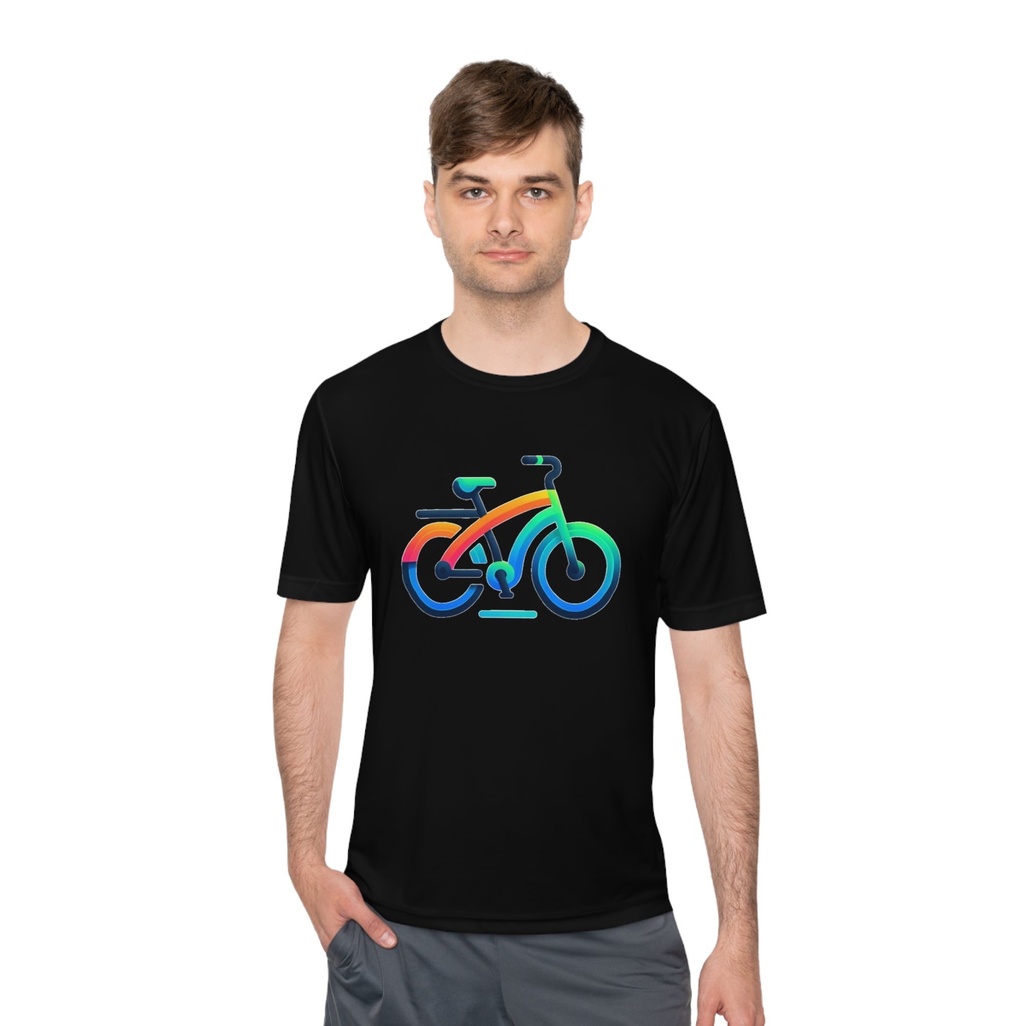 Colourful 100% Poly T-Shirt