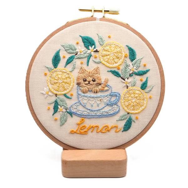 DIY Embroidery Kit (Lemon)