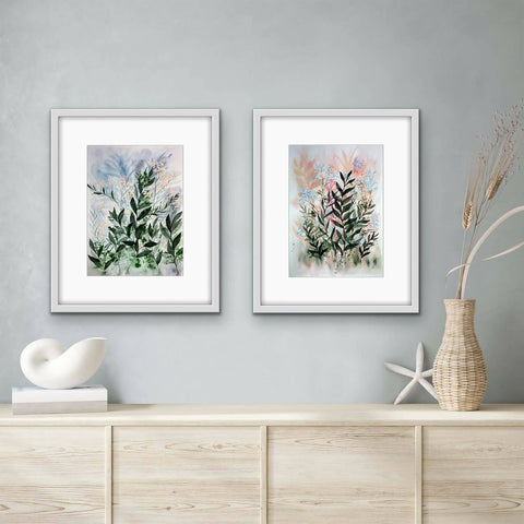 "Morning Botanical Mist" - Fine Art Giclée Prints (8"x10")