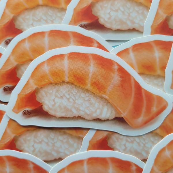 Sake Salmon Sushi Sticker