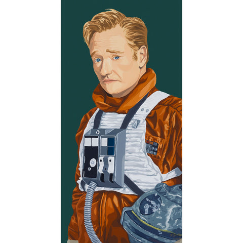 Conan O'Brien rebel pilot 8x10" art print