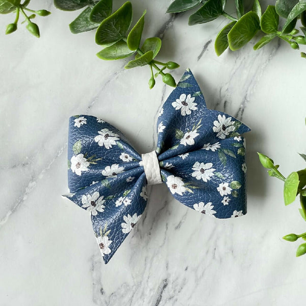 Aegean Blue Floral - Larkin