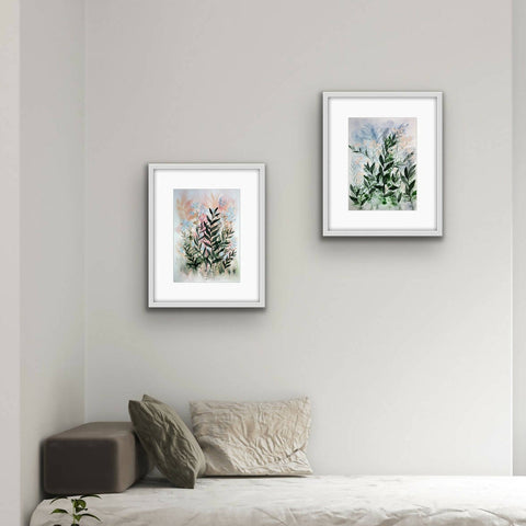 "Evening Botanical Mist" Fine Art Giclée Prints (8"x10")