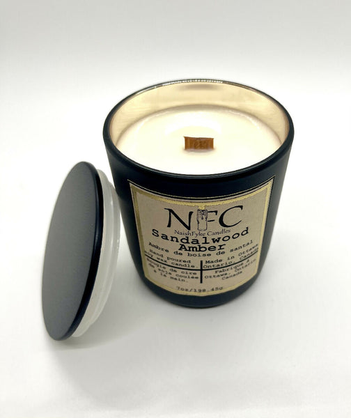 Sandalwood Amber 7oz Candle