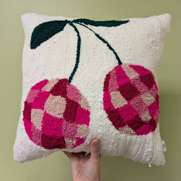 Disco Cherry Pillow