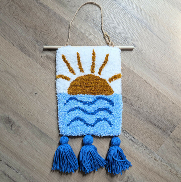 Sunshine Tufted Wall Hanging