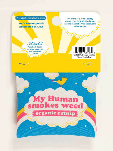 MY HUMANSMOKES WEED CATNIP TOY