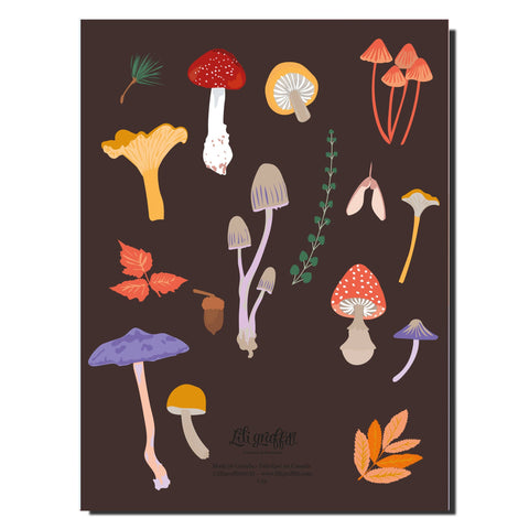 Notebook Mushrooms