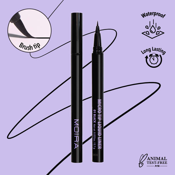 LIQUID LINER MICRO TIP (001, BLACK)