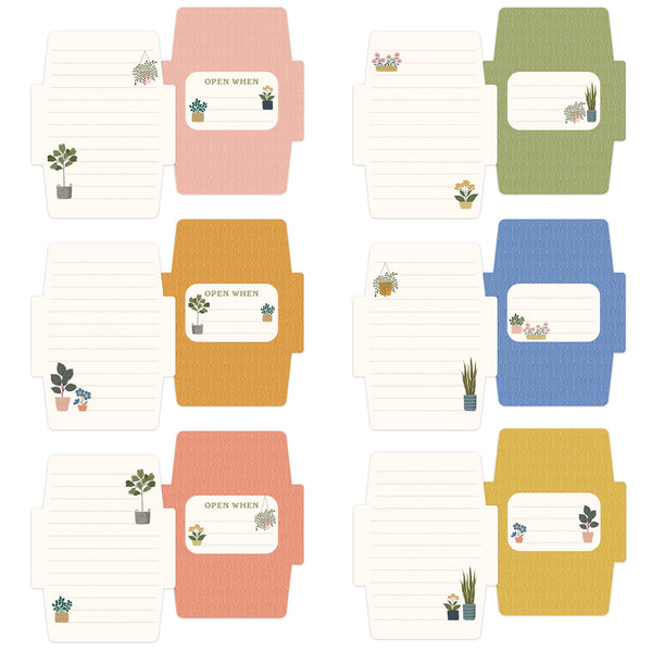 Plant Lover Mini Memo with Stickers