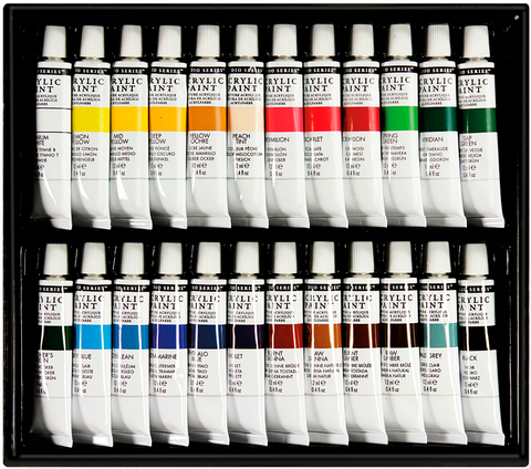 Studio Series Acrylic Paint Set (24 colors)