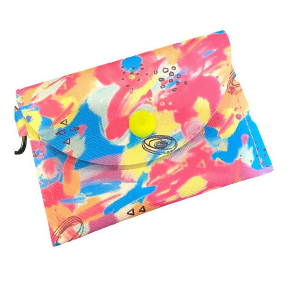 Abstract Paint Wristlet