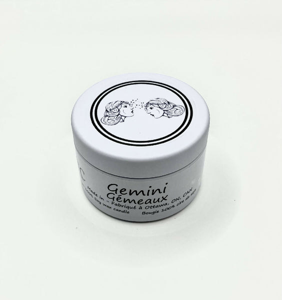 Gemini Zodiac Candle 2oz