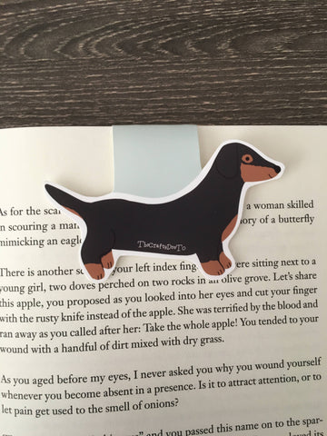 Dachshund Magnetic Bookmark