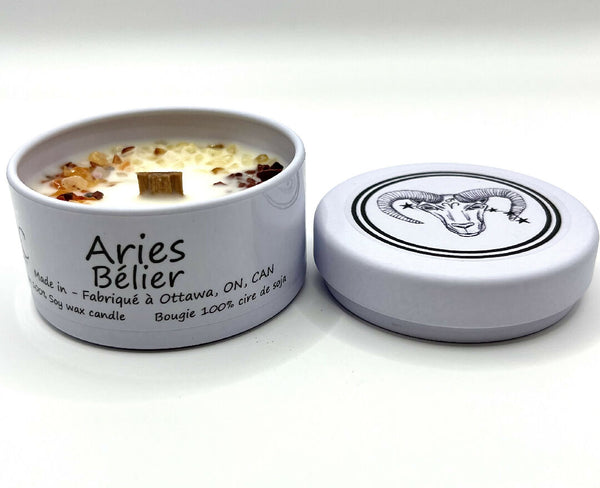 Aries Zodiac Candle 2oz