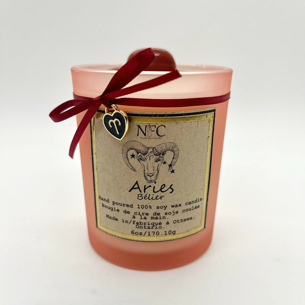 Aries Zodiac Candle - Shop Motif