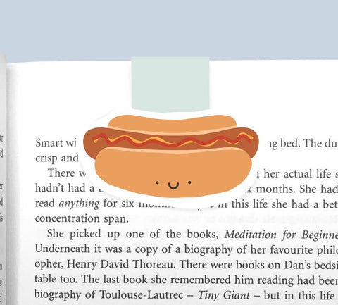 Hotdog Magnetic Bookmark