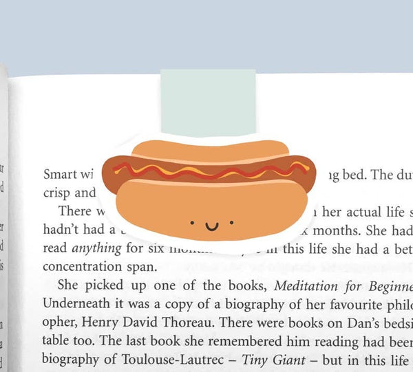 Hotdog Magnetic Bookmark