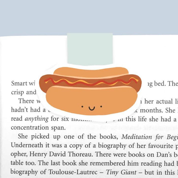 Hotdog Magnetic Bookmark