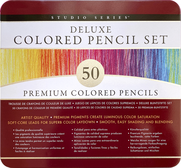 Studio Series Deluxe Colored Pencil Set (Set of 50)