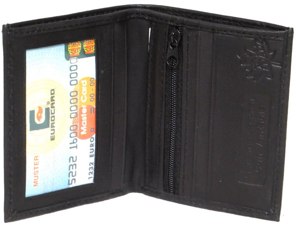 Genuine Leather Lambskin Slim Mini Card Wallet