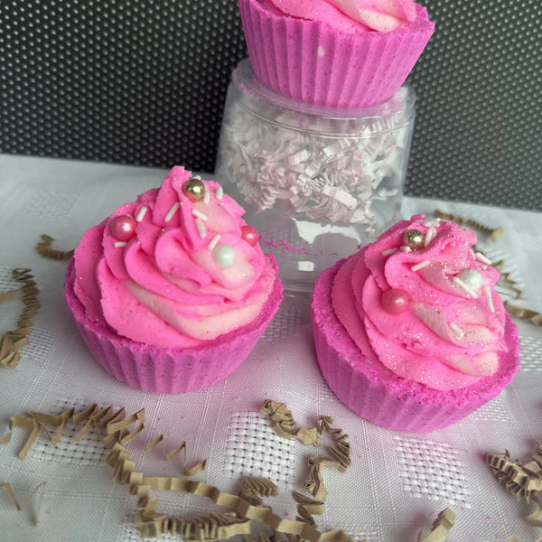 Bath Bomb cupcakes 'Be Mine' - Shop Motif