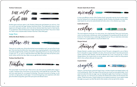 Brush Lettering from A to Z