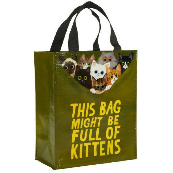 BAG FULL OF KITTENS HANDY TOTE