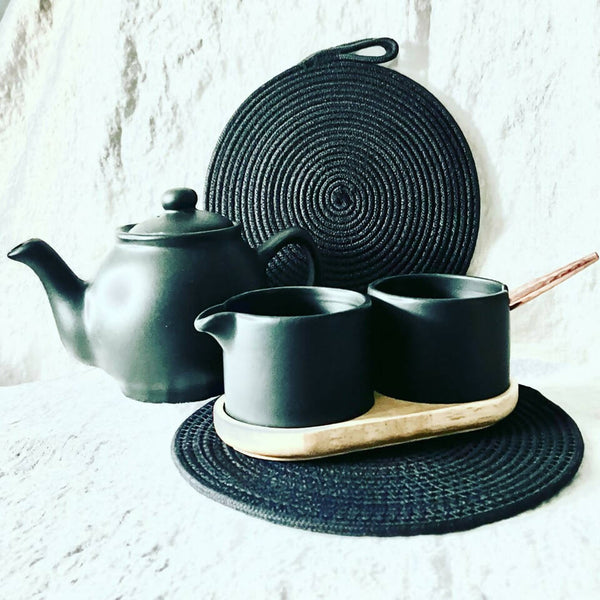 Black Rope Trivet