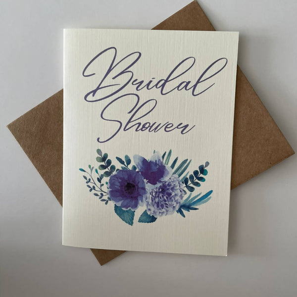 Bridal Shower Card - Shop Motif