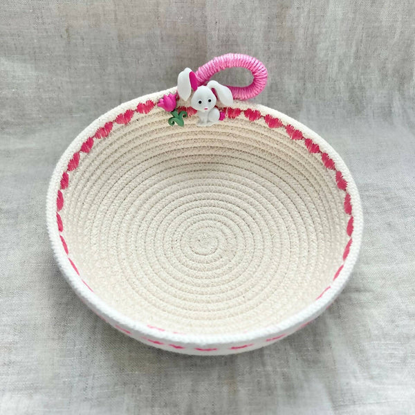 Bunny Rope Trinket Bowl