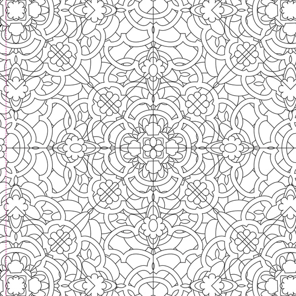 Kaleidoscope Designs Artist's Coloring Book