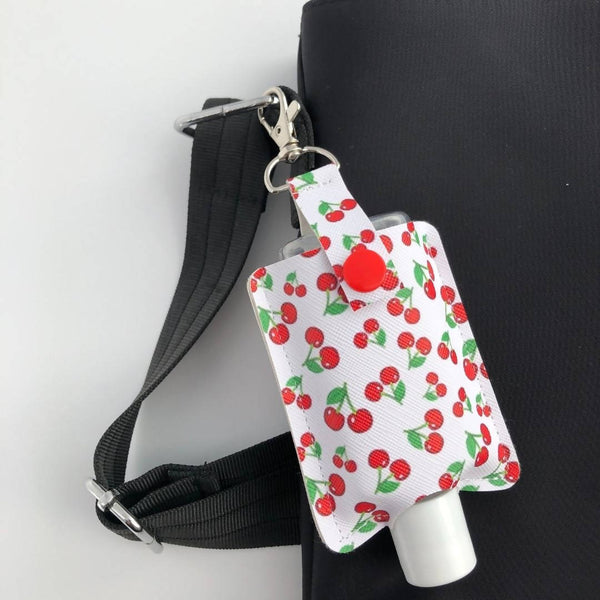 Cherry Hand Sanitizer Holder