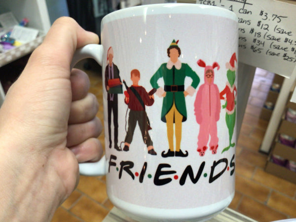 Christmas Movie FRIENDS Mug - Shop Motif