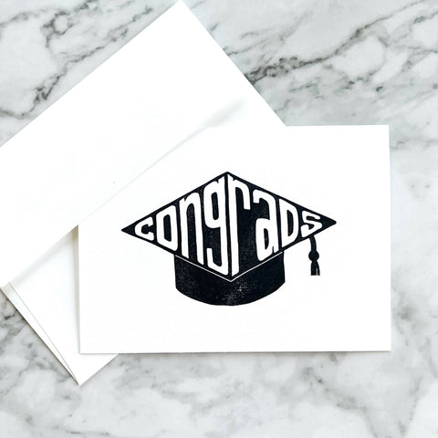 CONGRADS graduation card - Shop Motif