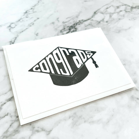 CONGRADS graduation card - Shop Motif