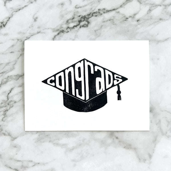 CONGRADS graduation card - Shop Motif