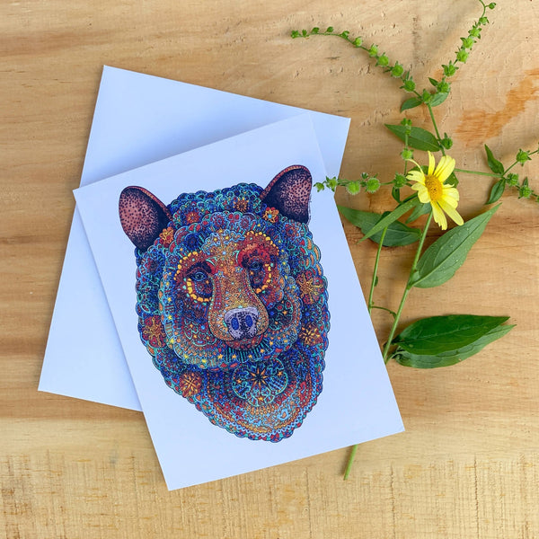 Constellation Bear Greeting Card - Shop Motif