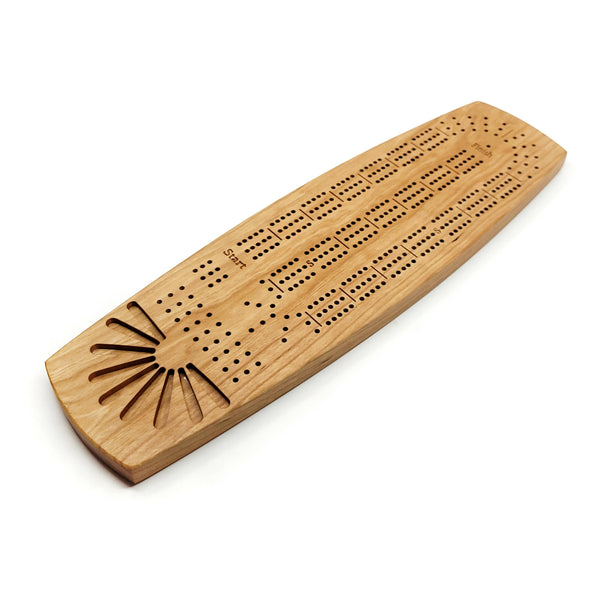 Cribbage Board -Cherry - Shop Motif