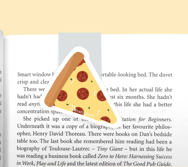 Pizza Magnetic Bookmark