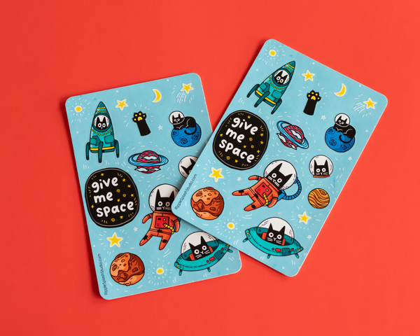 Give Me Space Sticker Sheet