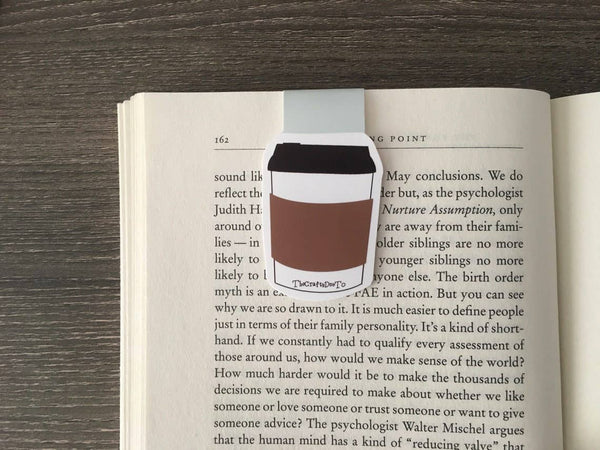 Coffee Magnetic Bookmark