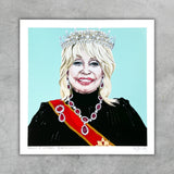 Dolly Parton 8x8" art print - Shop Motif 