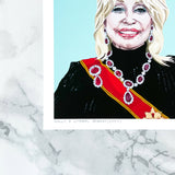 Dolly Parton 8x8" art print - Shop Motif 