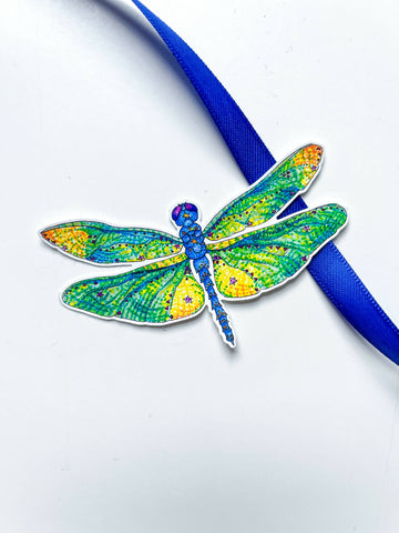 Dragonfly Die Cut Sticker - Shop Motif