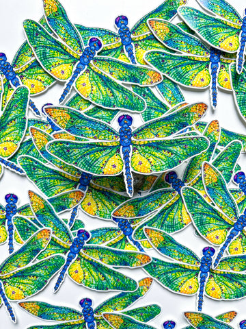 Dragonfly Die Cut Sticker - Shop Motif