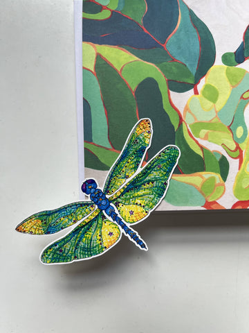 Dragonfly Die Cut Sticker - Shop Motif