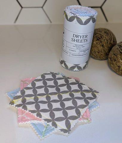 Dryer Sheets- Pastel Geometric - Shop Motif