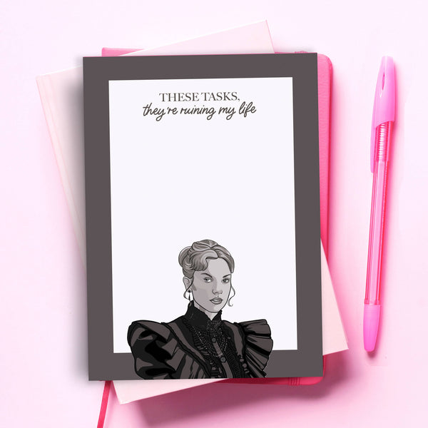 Taylor Swift Notepad - Funny TTPD Planner, To Do List